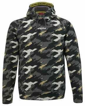 CCM Team Fleece Pullover Hoodie Camouflage XS Duksa za hokej