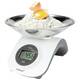 Korona CLEO kuhinjska vaga sa mjernom šalicom, digitalna Opseg mjerenja (kg)=5 kg bijelo-siva