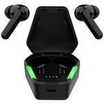 STREETZ TWS-115 igre In Ear Headset Bluetooth® stereo crna indikator napunjenosti baterije, slušalice s mikrofonom, kontrola glasnoće, kontrola na dodir