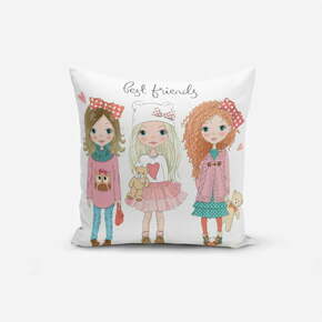 Jastučnica s primjesom pamuka Minimalist Cushion Covers Best Friends