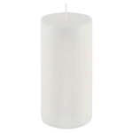 Bijela svijeća ego dekor cilindar čistih, vrijeme pečenja 123 h