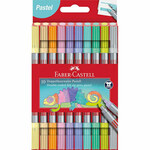 Faber-Castell: Set od 10 dvostranih flomastera pastelnih boja