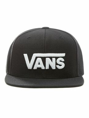 Vans - Kapa - crna. Kapa s šiltom u stilu snapback iz kolekcije Vans. Model izrađen od glatkog materijala.