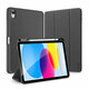 Dux Ducis Domo case iPad 10.9'' 2022 (10 gen.) smart cover stalak crna