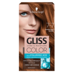 Schwarzkopf Gliss Color Care &amp; Moisture boja za kosu, 7-7 Copper Dark Blonde