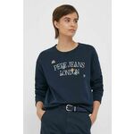 Pepe Jeans Sweater majica 'VELLA' mornarsko plava / narančasta / bijela