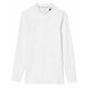 Muška majica Lacoste Recycled Fiber Long Sleeve Sports T-Shirt - white/black