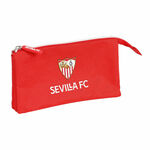 Trostruka pernica Sevilla Fútbol Club Crvena (22 x 12 x 3 cm) , 372 g
