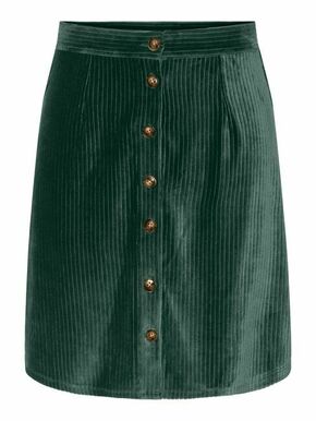 PIECES Suknja 'NIDA' smaragdno zelena