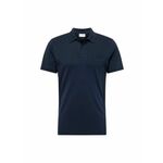 Pamučna polo majica Gant boja: tamno plava, s aplikacijom - mornarsko plava. Polo majica iz kolekcije Gant izrađena od tankog, elastičnog pletiva. Model izrađen od izuzetno ugodnog pamučnog materijala.