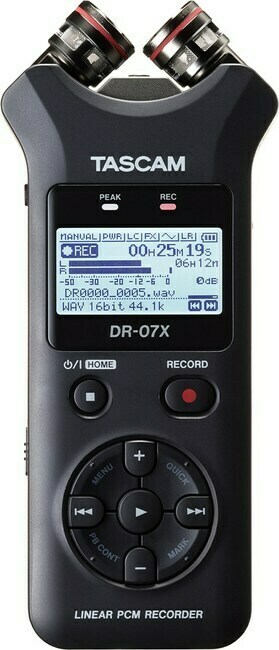 TASCAM DR-07X Stereo ručna hangrögzítő i USB sučelje