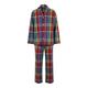 Polo Ralph Lauren Duga pidžama plava / zelena / crvena / bijela