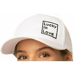 Kapa za tenis Lucky in Love LIL Laser Cut Cap - white