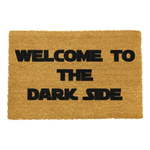Otirač prirodnog kokosovog vlakna Artsy Doormats Welcome to the Darkside, 40 x 60 cm