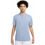 Muški teniski polo Nike Court Dri-Fit Blade Solid Polo - ashen slate/white
