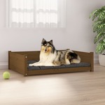 Krevet za pse 95,5x65,5x28 cm od masivne borovine