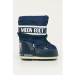Moon Boot - Dječje cipele za snijeg - mornarsko plava. Dječja obuća za zimu iz kolekcije Moon Boot. S podstavom model izrađen od kombiniranog tekstilnog materijala i ekološke kože.