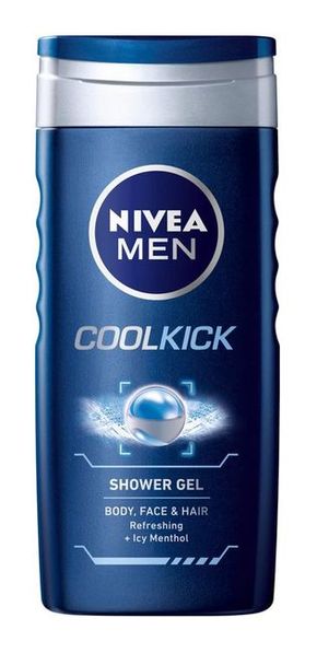 NIVEA Men Cool Kick Gel za tuširanje 250 ml