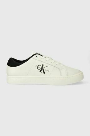 Tenisice Calvin Klein Jeans Classic Cupsole Low Laceup Lth YM0YM00864 Bright White/Black 01W