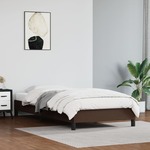 vidaXL Okvir za krevet smeđi 90x190 cm od umjetne kože