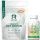 Reflex Nutrition Complete Diet Protein 600 g Vanilla Fudge/Green Tea 100 caps.
