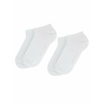 Set od 2 para niskih ženskih čarapa Tommy Hilfiger Basic Canoodle 343024001 White 300
