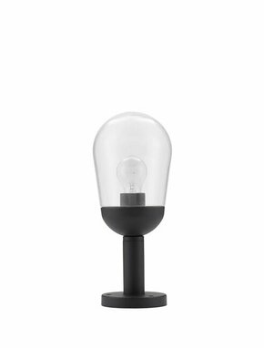 NOVA LUCE 9060195 | Omika Nova Luce podna svjetiljka 37cm 1x E27 IP54 tamno siva