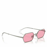 Sunčane naočale Ray-Ban Yevi Bio Based 0RB3728 004/84 Gunmetal/Pink