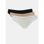 Calvin Klein Underwear Klasične gaćice crna / nude / bijela
