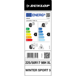 Dunlop guma 225/50R17 98H Winter SPT 5 XL MFS TL