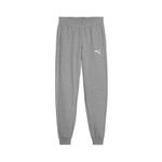 PUMA Sportske hlače siva melange / bijela 15581510