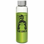 Star Wars The Mandalorian Yoda The Child silicone cover glass bottle 585ml