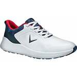 Callaway Chev Star Mens Golf Shoes White/Navy/Red 43
