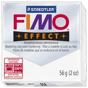 Masa za modeliranje 57g Fimo Effect Staedtler 8020-014 prozirno bijela