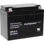 multipower MP20-6 A9621 olovni akumulator 6 V 20 Ah olovno-koprenasti (Š x V x D) 157 x 125 x 83 mm M5 vijčani priključak bez održavanja, nisko samopražnjenje
