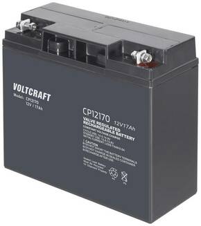 VOLTCRAFT CE12V/17Ah VC-12713975 olovni akumulator 12 V 17 Ah olovno-koprenasti (Š x V x D) 181 x 167 x 77 mm M5 vijčani priključak bez održavanja