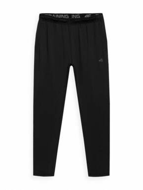 4F Sportske hlače siva / crna