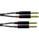 Cordial CFU 6 PP audio adapterski kabel [2x 6,3 mm banana utikač - 2x 6,3 mm banana utikač] 6.00 m crna