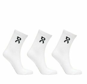 Čarape za tenis ON The Roger Logo Socks 3P - white