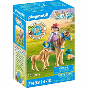 Playmobil: Djevojčica s poniem i ždrijebećem (71498)