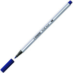 Stabilo: Pen 68 brush tamnoplavi tanki flomaster