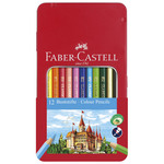 Boje drvene 12boja limena kutija Faber Castell 115801