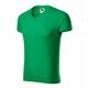 Majica kratkih rukava muška SLIM FIT V-NECK 146 - 3XL,Zelena