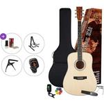 SX SD104LK Premium SET Natural Akustična gitara