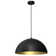 BETA BLACK/GOLD viseća lampa 1xE27 45cm