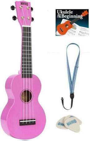 Mahalo MR1-PK SET Soprano ukulele Ružičasta