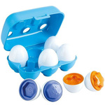 Playgo: Jaja u obliku duge u držaču za jaja