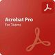 Adobe Acrobat Pro for teams, WIN/MAC, Multi European Languages, 1-godišnja pretplata 65304521CA01A12