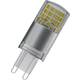 Ledvance Osram Pin CL40 LED bulb sferna žarulja, G9, 3,8W (40W), 470 lm, toplo bijela, 2 kom
