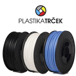 Plastika Trček PLA PAKET - 3x1kg - Crna, Bijela, Plava